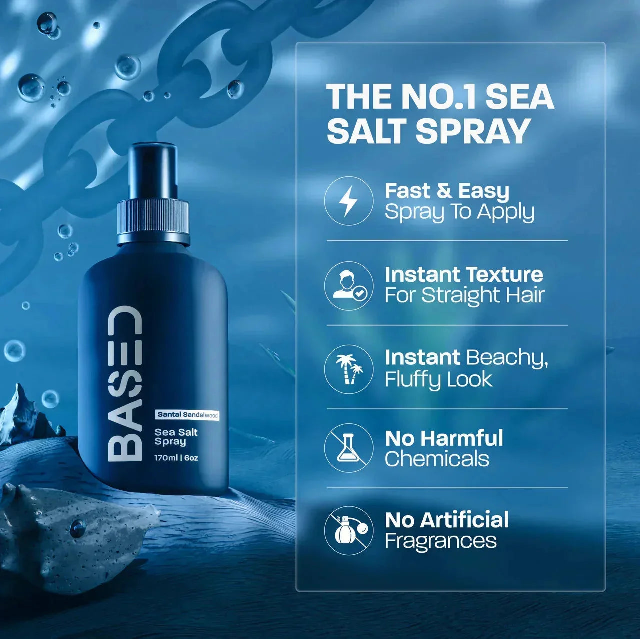 BASED Havssaltspray - Bild 3 - Havssaltspray för Män Sverige